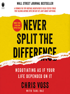 cover image of Never Split the Difference